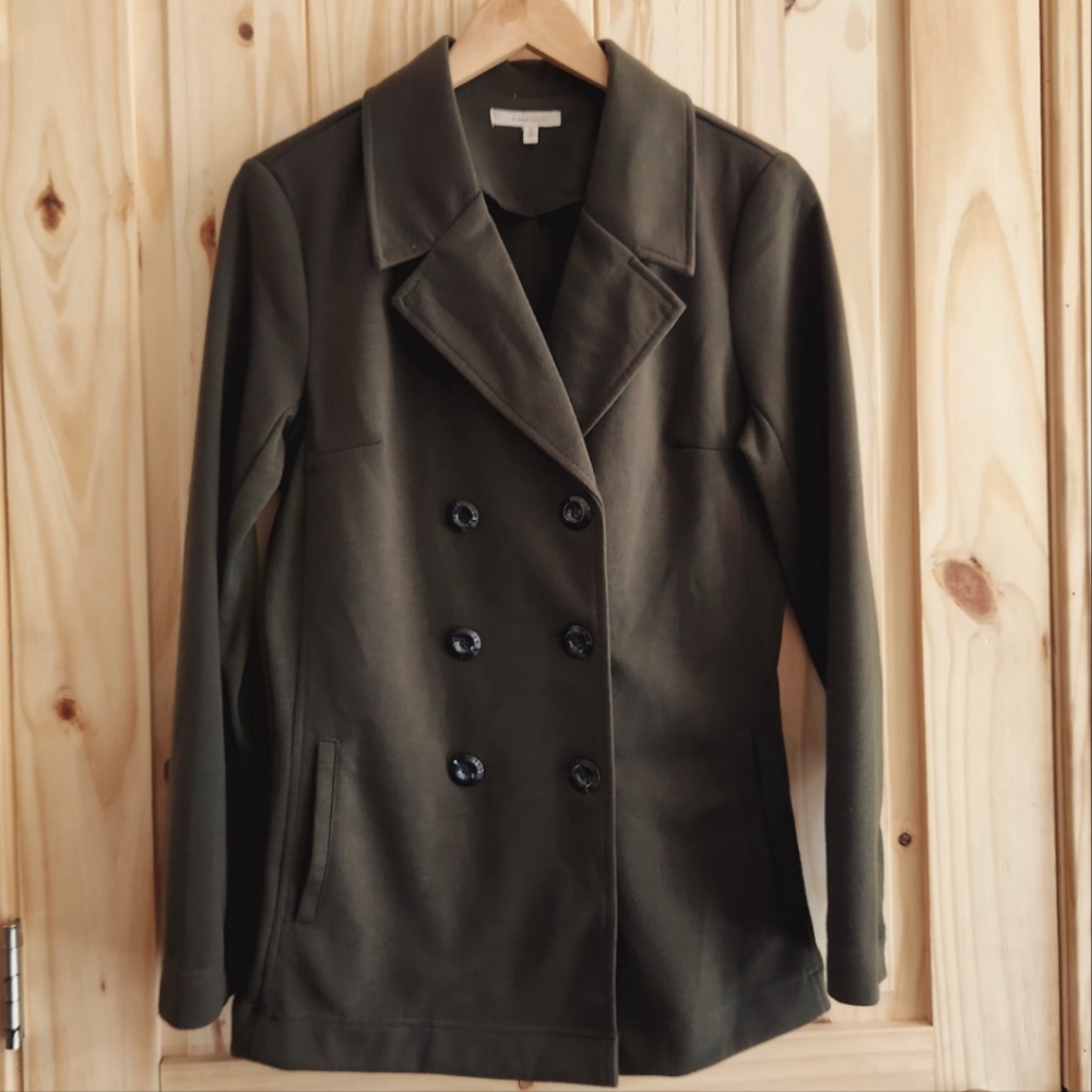 41 Hawthorn Double Breasted Knit Blazer Jacket
